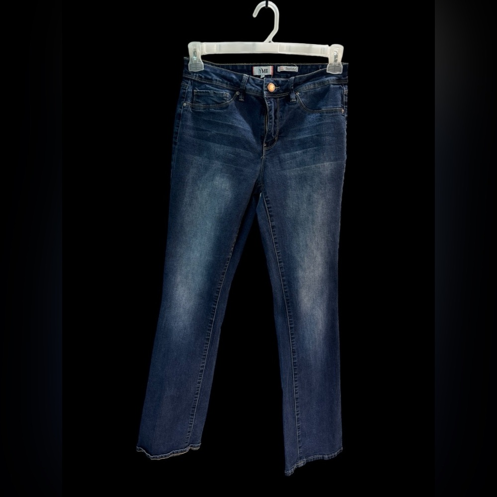 YMI Women's Blue Straight Leg Jeans Size 11